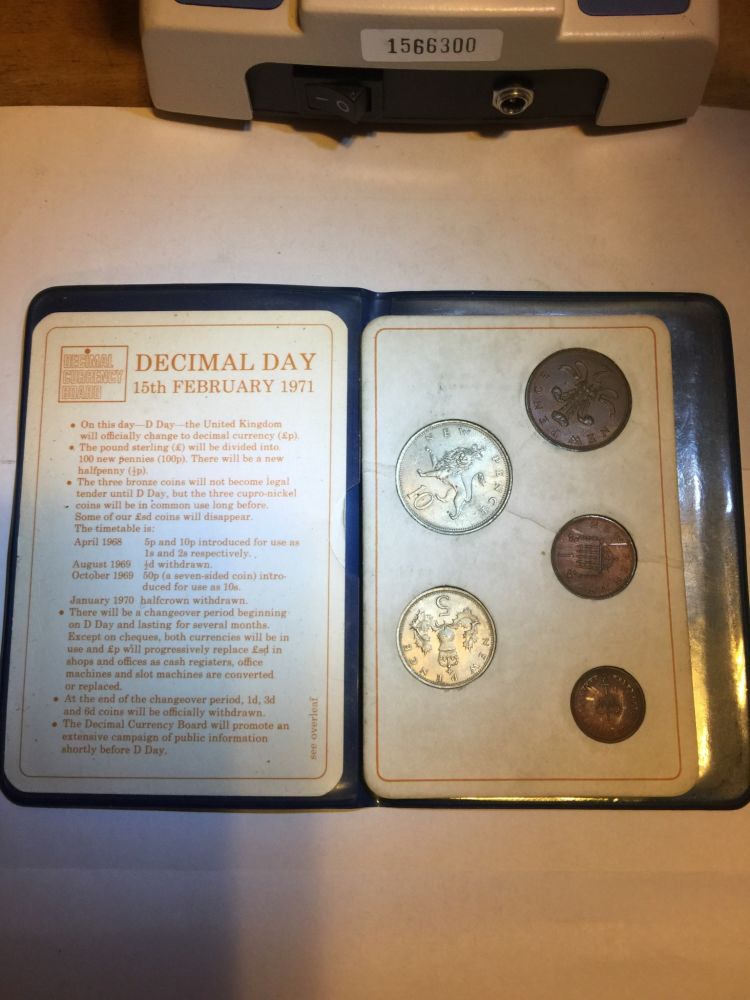 1971-Britain-Decimal-Coin-Set