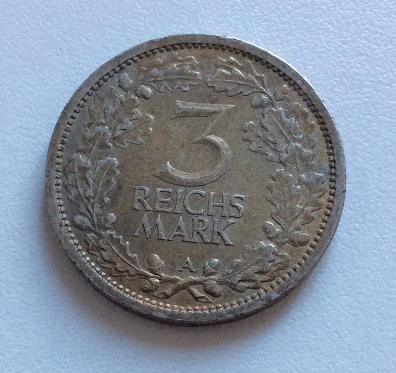 Germany---Weimar-Republic---3-Reichsmark-1931-A