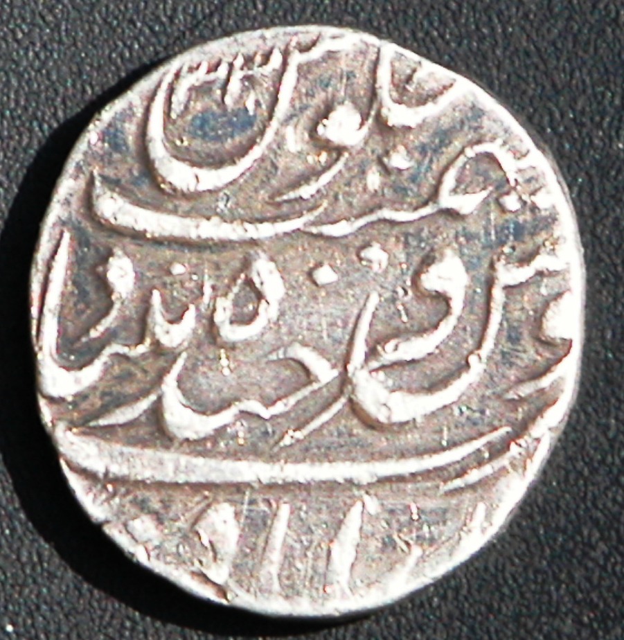 Arabic/Indian-Coin---Silver-?-Id:-1899-Ad-India,-Princely-State-Of-Hyderabad-Rupee