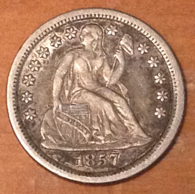 1857-O-Seated-Dime