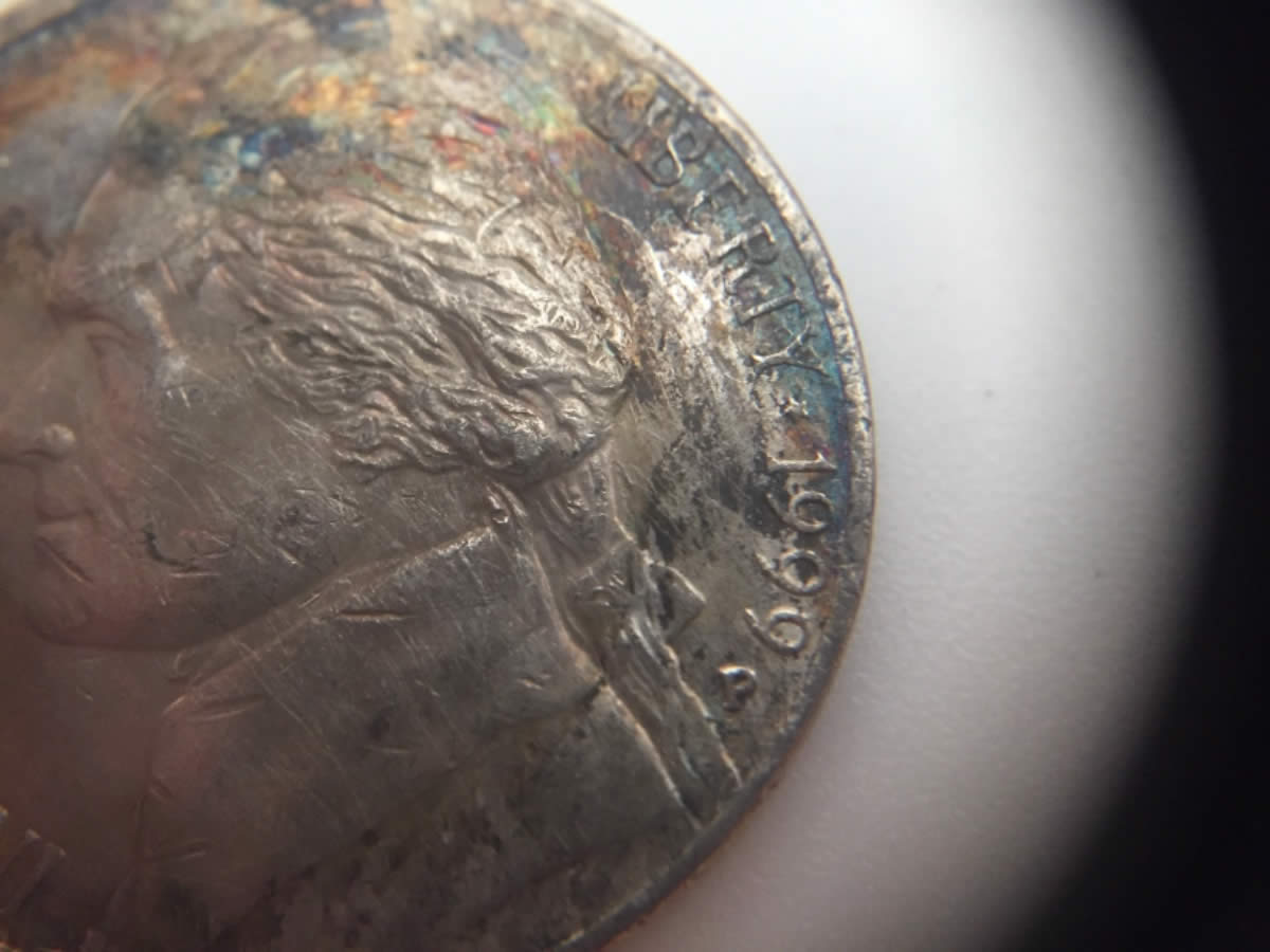 1999-P-Nickel-Amazing-Toning!