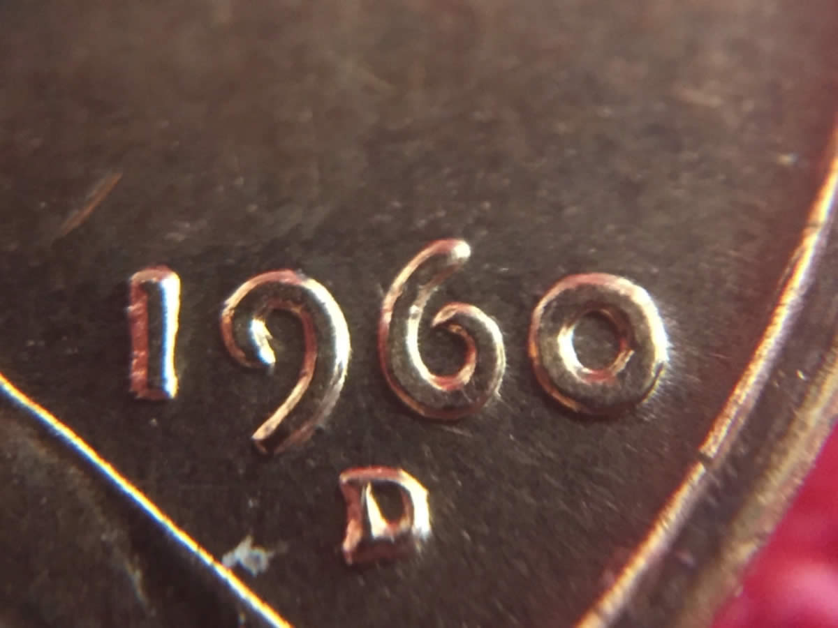 1960-D-LMC-Small-Date-Several-Die-Chips-And-Die-Scratches.