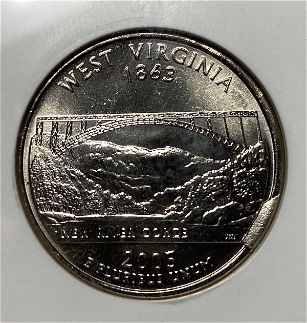 2005-P-West-Virginia-Wq-Cu-25c-2005-P-07r-NGC-MS-67