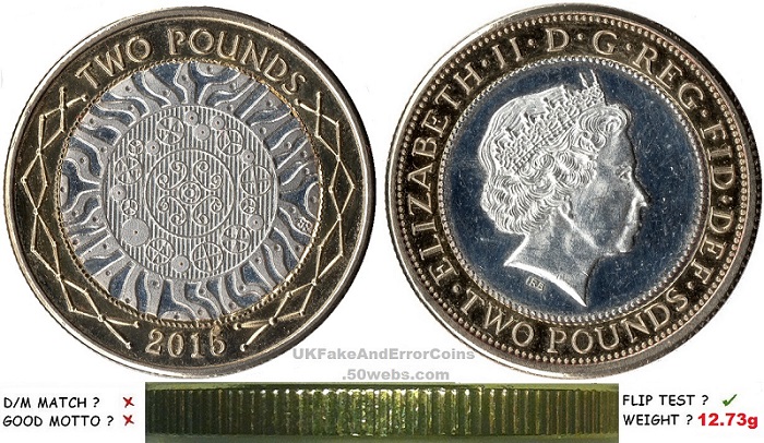 Fake-£1