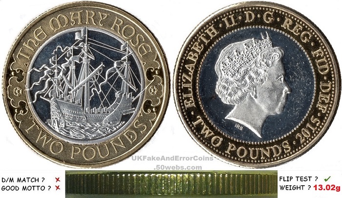 Fake-£1