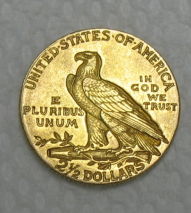 1911-$2.50-Gold-Pc-For-Grading