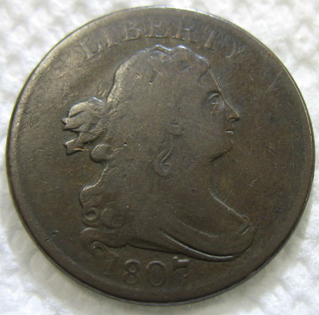 1807-Draped-Bust-1/2-Cent-For-Grading-Opinions