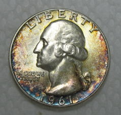 Type-B-Reverse,-1964-Washington-Quarter-Added-1961-Type-B