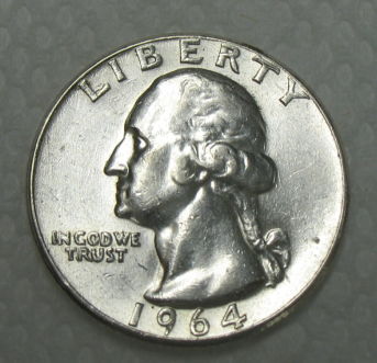 Type-B-Reverse,-1964-Washington-Quarter-Added-1961-Type-B