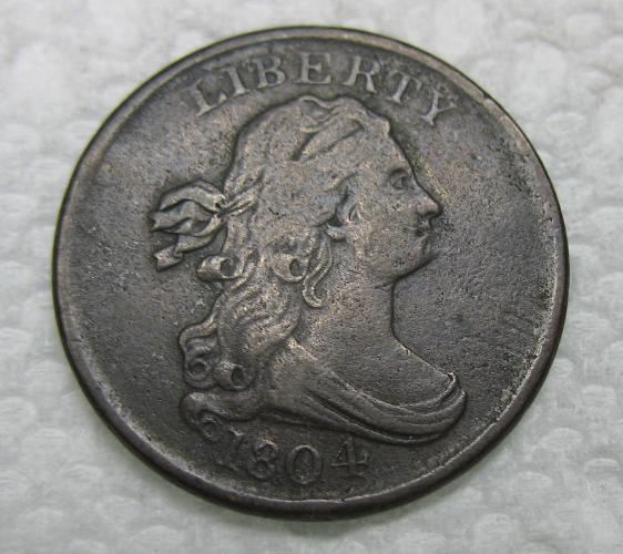 1804-Half-Cent,-Spiked-Chin-Or-Not?grade?