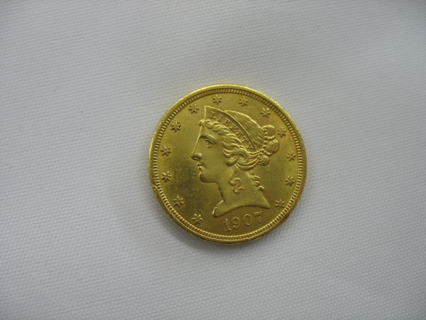 1907-Gold-Half-Eagle,-Grading-Opinion