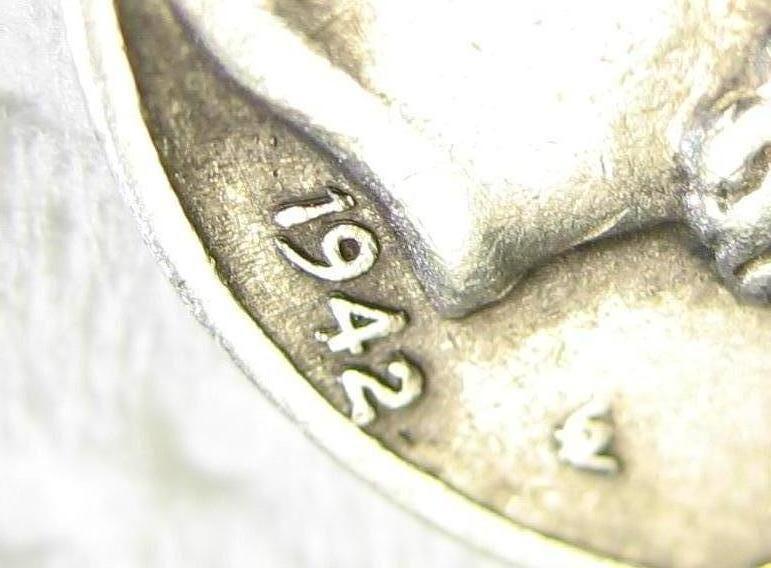 1942-D-Over-1-Mercury-Dime-W/ANACS-Grade