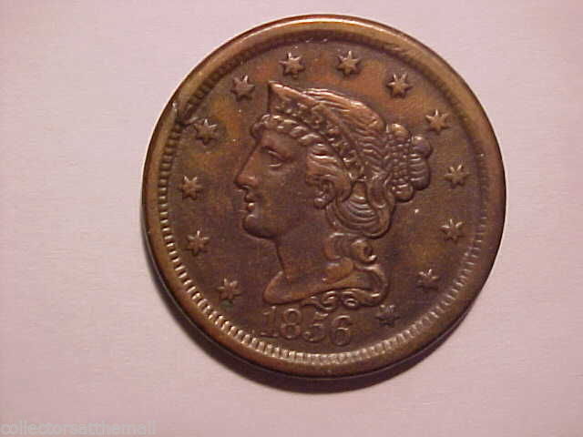 1856-Large-Cent,-Slanted-5--For-Grading-And-Newcomb-Variety?