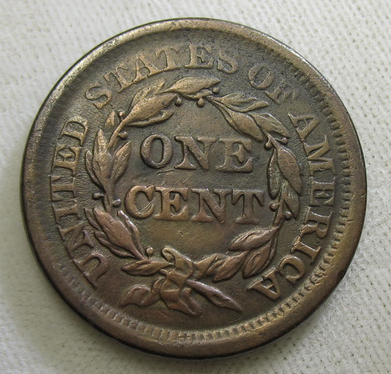 1856-Large-Cent,-Slanted-5--For-Grading-And-Newcomb-Variety?