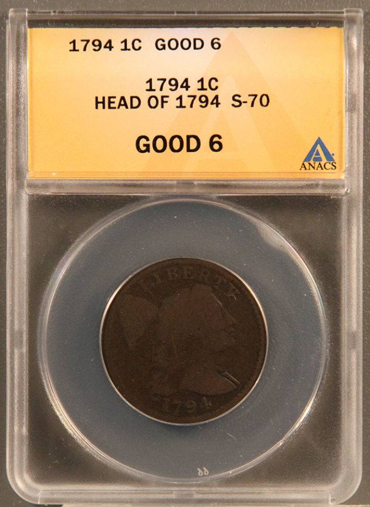 1794-Flowing-Hair-Large-Cent-For-Grading
