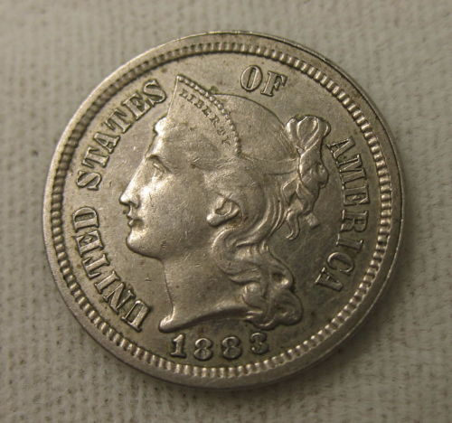 1883-3-Cent-Cn,-Proof-Or-Business-Strike?-Grade?