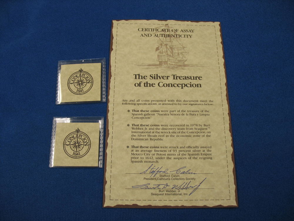 1641-ConcePCIon-Shipwreck-Silver-Reales-Coins,-Thoughts-Values?