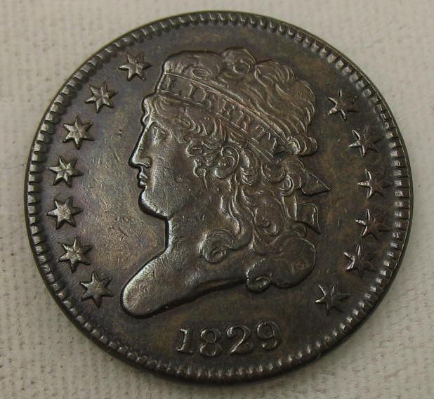 1829-Classic-Head-Half-Cent-For-Grading