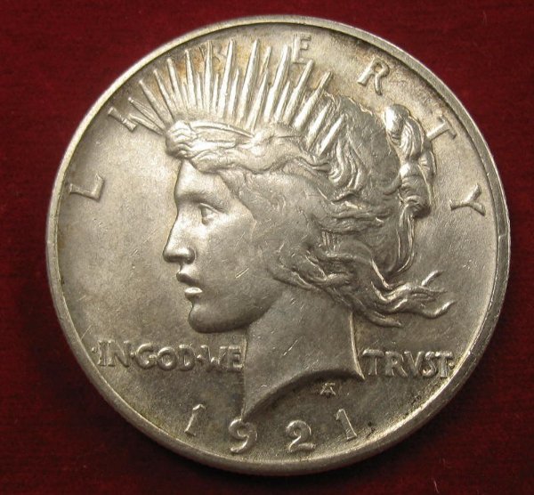 1921-Peace-Dollar-For-Grading-&-Is-It-A-Matte-Proof-OBV-Die?-Rim-Cud-Obv