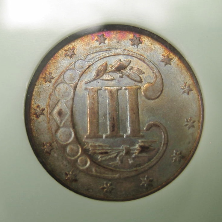 1858-Silver-3-Cent-For-Grading