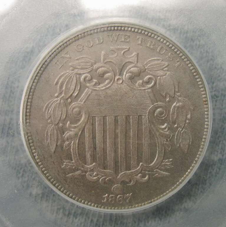 Guess-The-Grade,-1867-Shield-Nickel-No-Rays