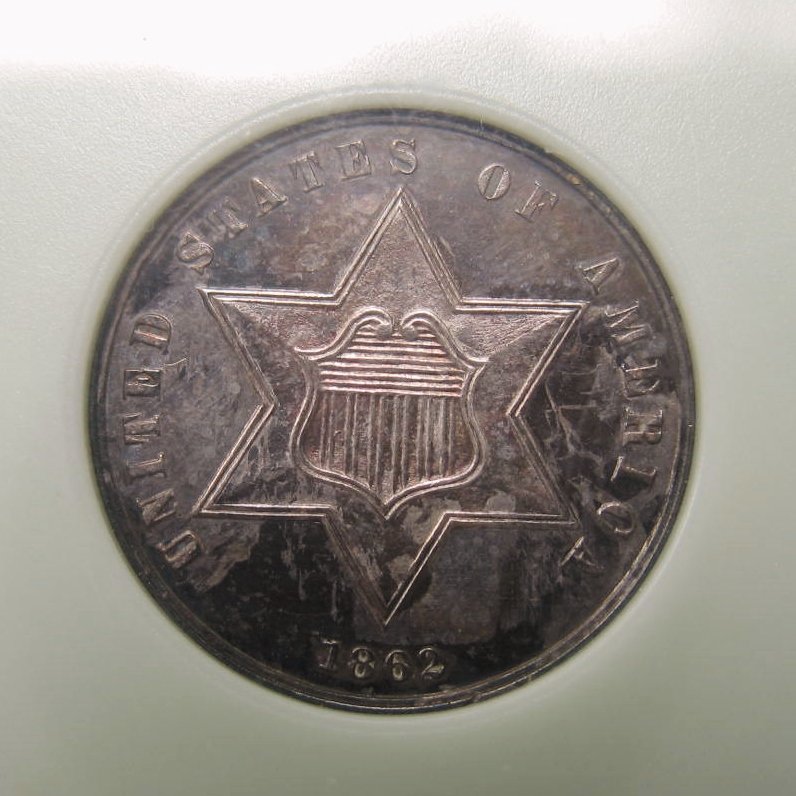 1862-3-Cent-Silver-For-Grading