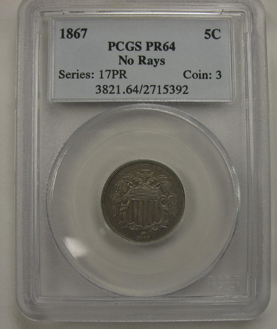 Guess-The-Grade,-1867-Shield-Nickel-No-Rays