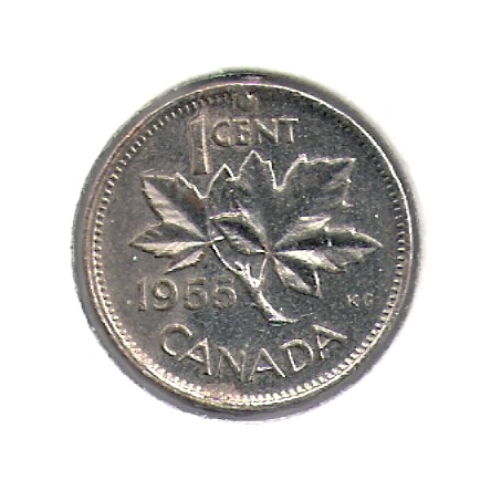 Plated-1955-Cent
