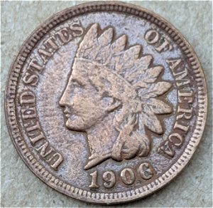 1906-Indian-Penny-..is-The-Last-A-In-America-Doubled?