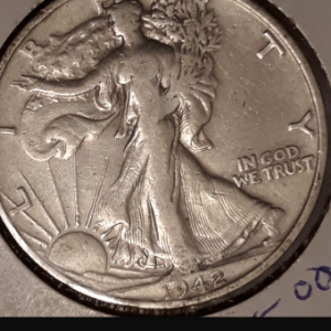 Does-This-1942-S-Walking-Liberty-Look-Like-A-Trumpet-Tail-Mint-Mark?