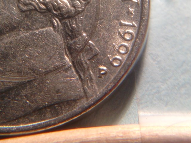 1999-P-Nickel-Error