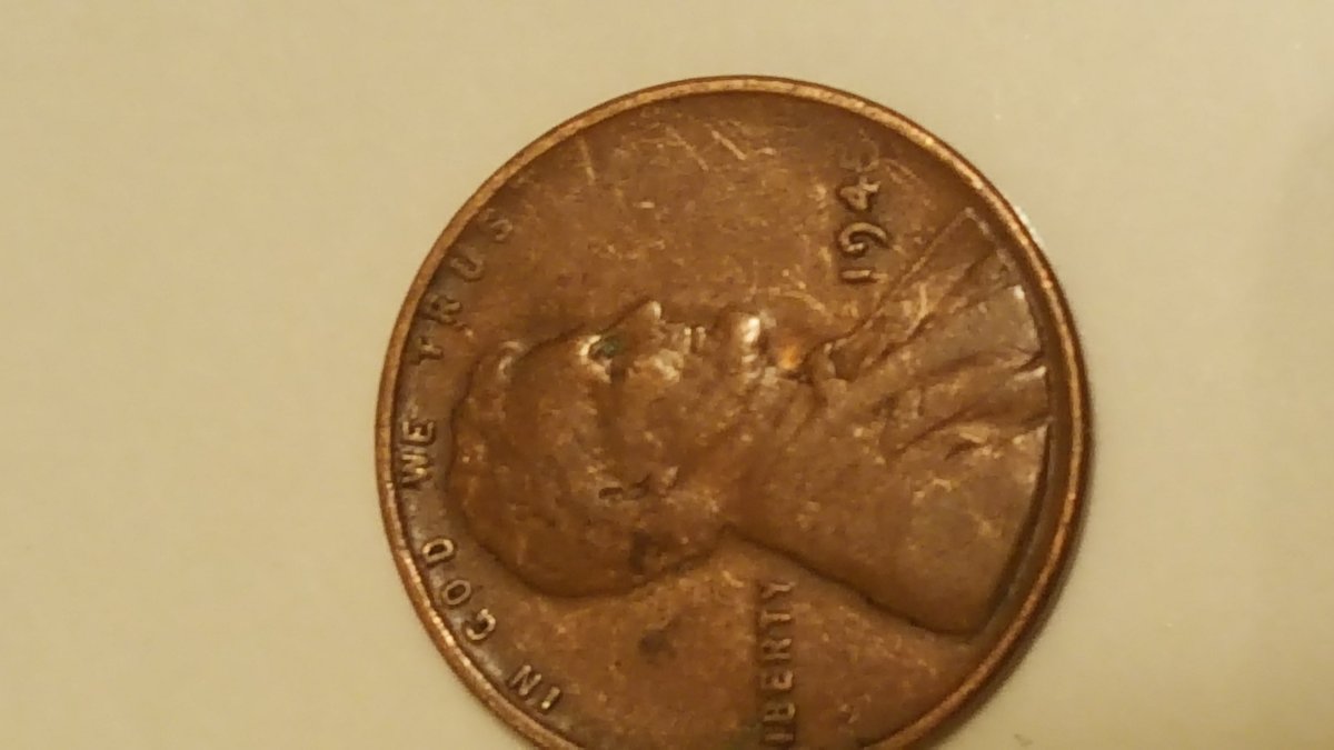 1945-Penny-With-Possible-Strange-Composition