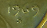 1969-S-Cent