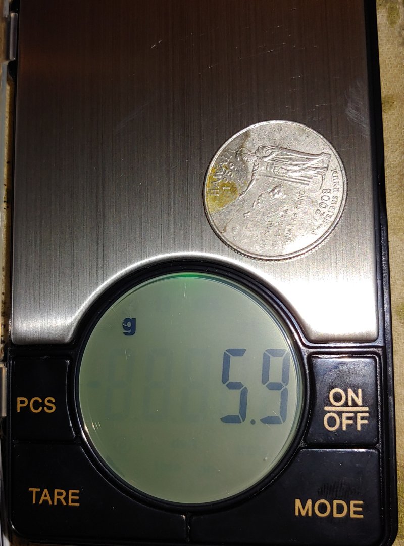 Hawaii-Quarter-Weight-Of-5.9?