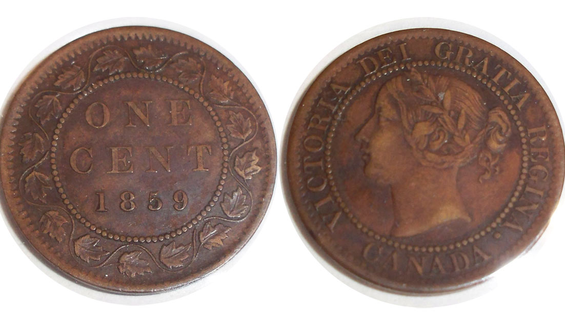 1859-Pre-Confederation-Canada-Penny