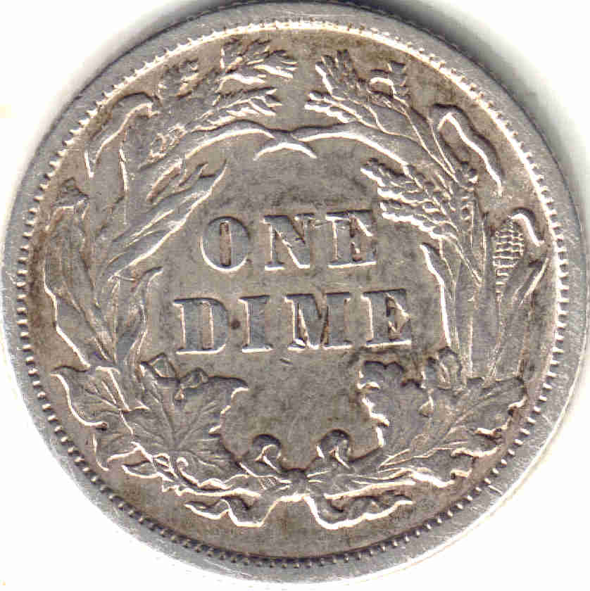 1889-Seated-Liberty-Dime
