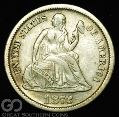 1873-Sl-Dime---Difference-In-The-3-S