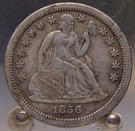1856-S-Seated-Dime