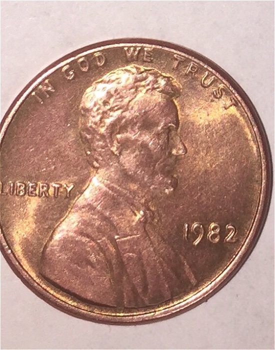 1982-P-Large-Date-Zinc-Lincoln-DDR/Ddo-2.5-Grams