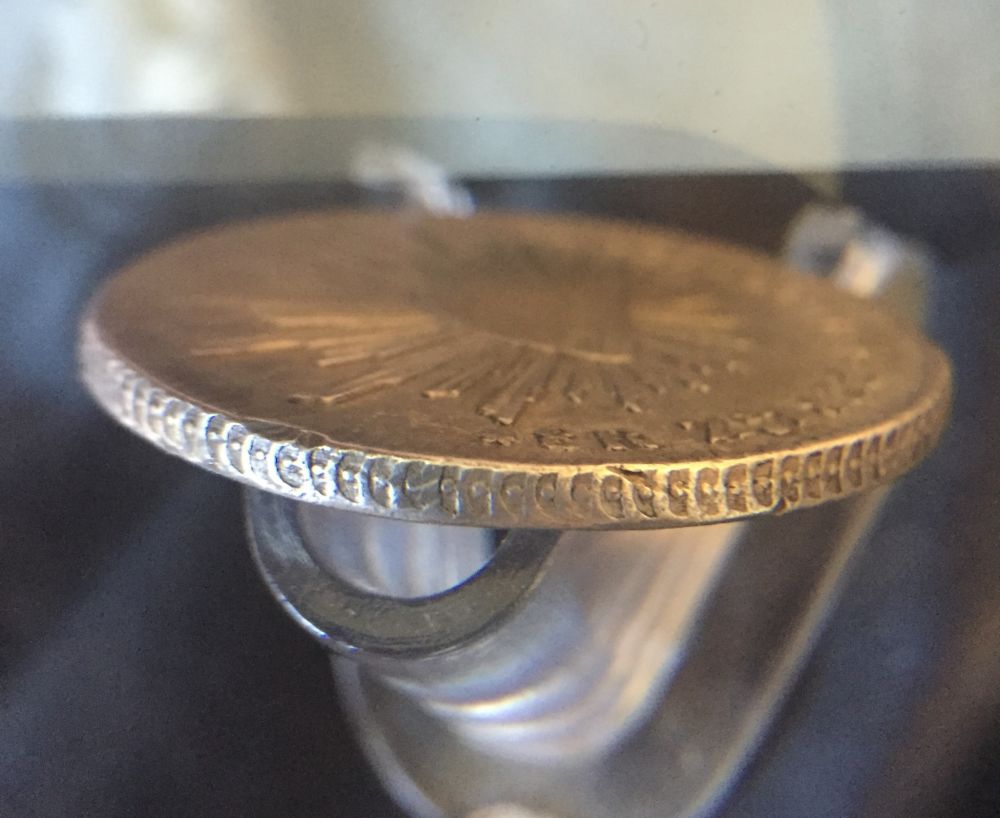 Mexican-1833-8-Reales-Zs-Overweight-With-Unusual-Seam