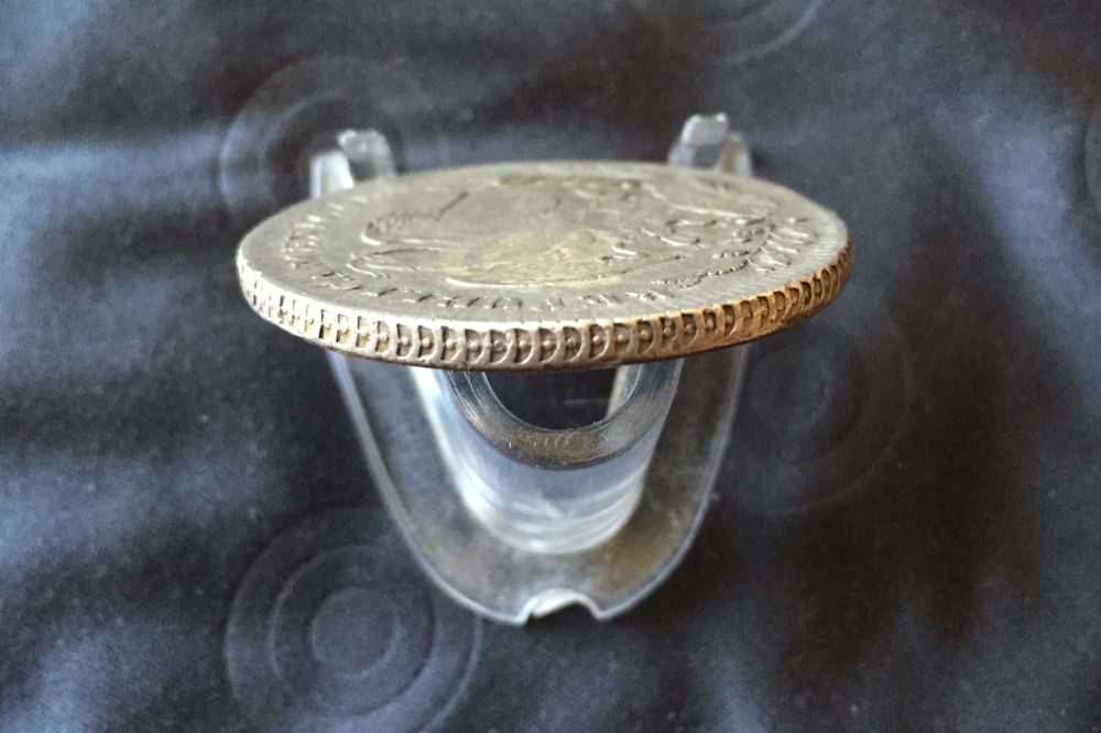 Mexican-1833-8-Reales-Zs-Overweight-With-Unusual-Seam