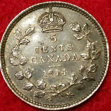 1914-Small-Canadian-Nickel-For-Grading-Please