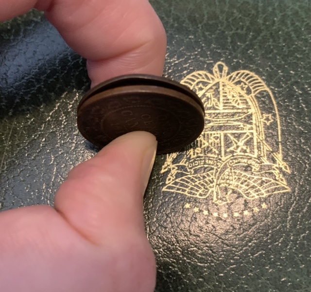 1859-And-1911-Canada-Large-Cent---Off-Weight.-Errors?-Brass?-Help: