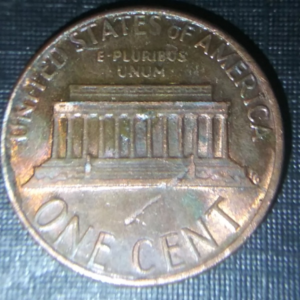 1985-Lincoln-Penny-Help-Please-Possible-Strike-Through-I-Believe