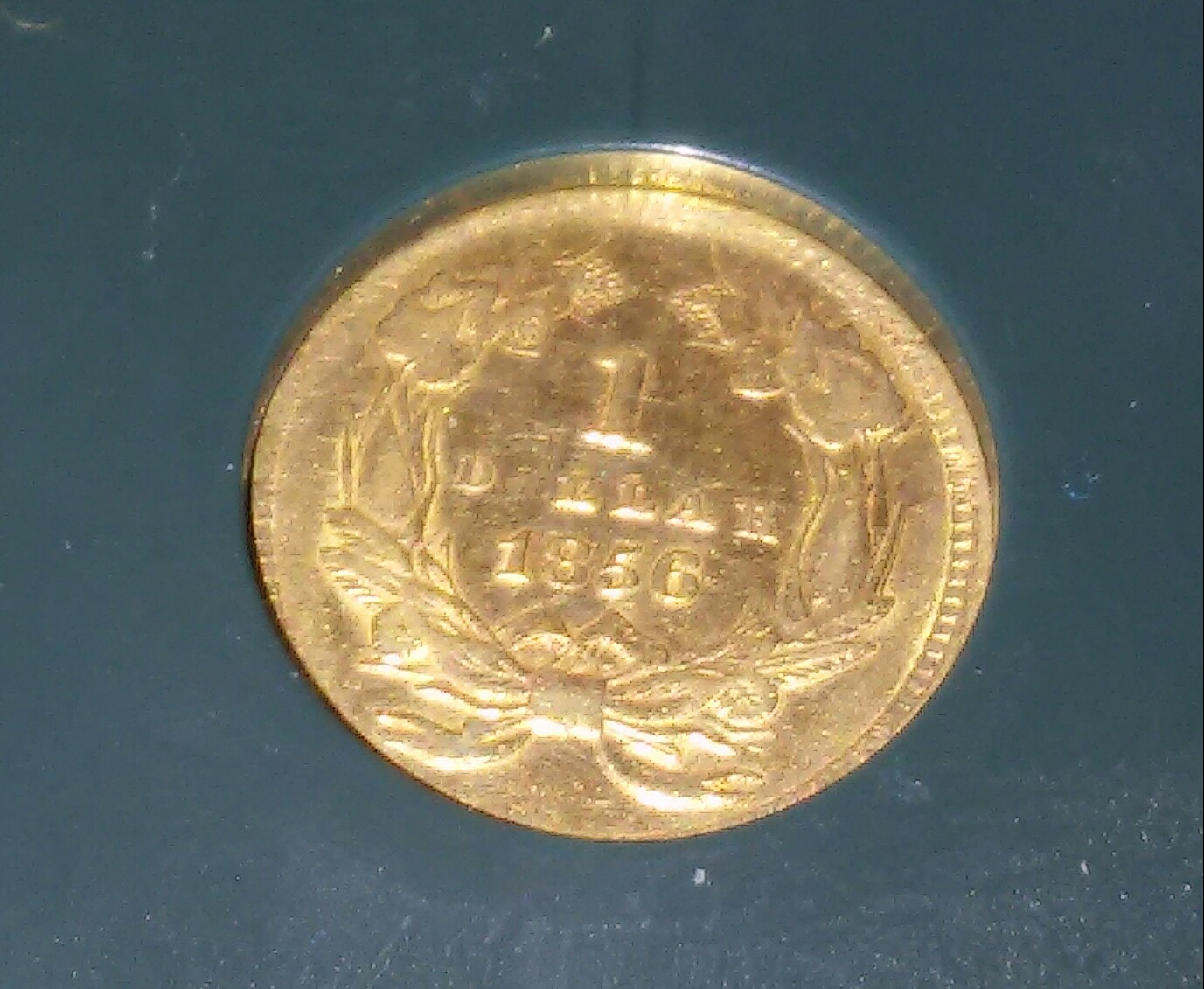 1856-P-$1-Gold-Coin-Possible-Error?