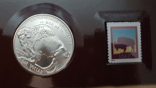 2001-American-Buffalo-Coin-And-Currency-Set