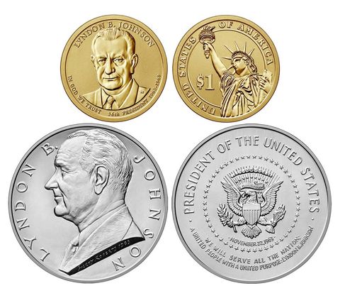 2015-Coin-&-Chronicles-Set---Lyndon-B.-Johnson