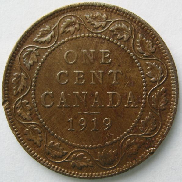 1919-Large-Penny---Canada---Please-Grade