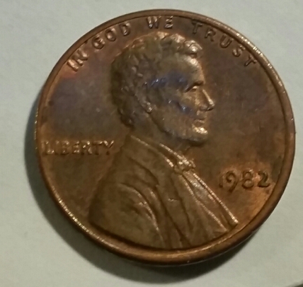 1982-Lincoln-Cent-Large-Date-Coin,-Weighs-2.5