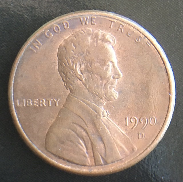 1990-Lincoln-Cent---Doubling-On-